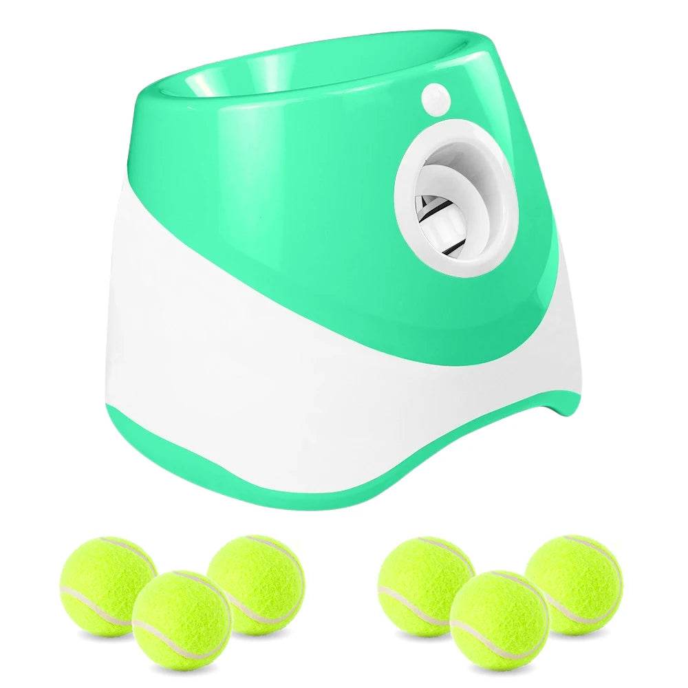 Lanceur de balle de Tennis pour chien, jouets automatiques, Machine interactive amusante, catapulte interactive amusante, lancer rechargeable - SnapyNest