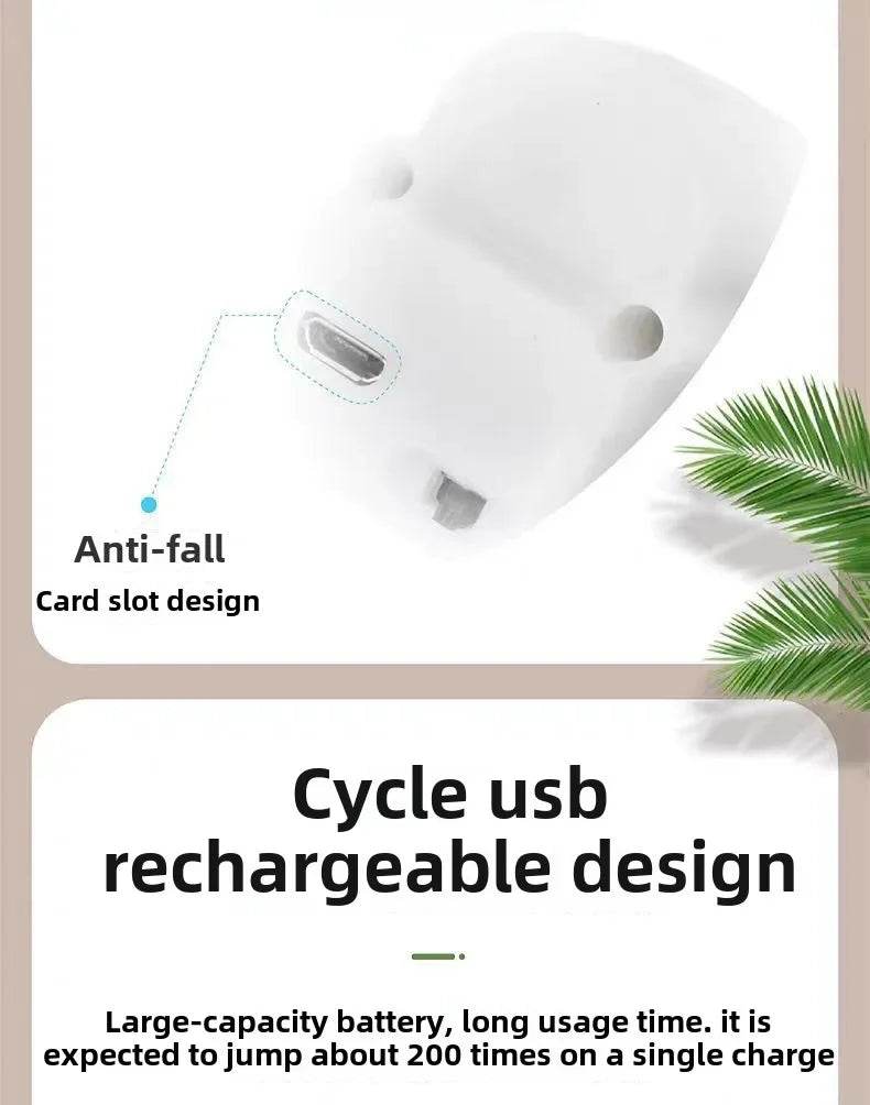Interaktywna zabawka dla kota pluszowy ptak z kocimiętką i USB.