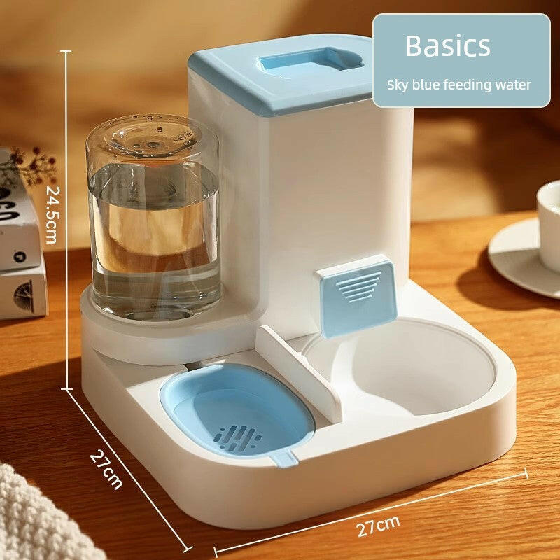 Automatic Non-Plug Pet Feeder for Cats.