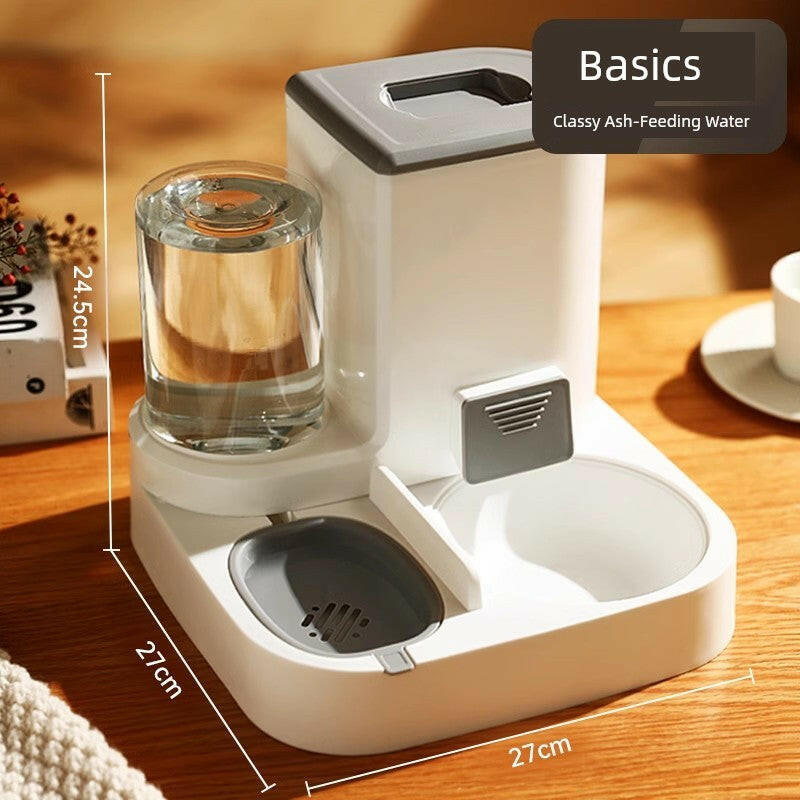 Automatic Non-Plug Pet Feeder for Cats.