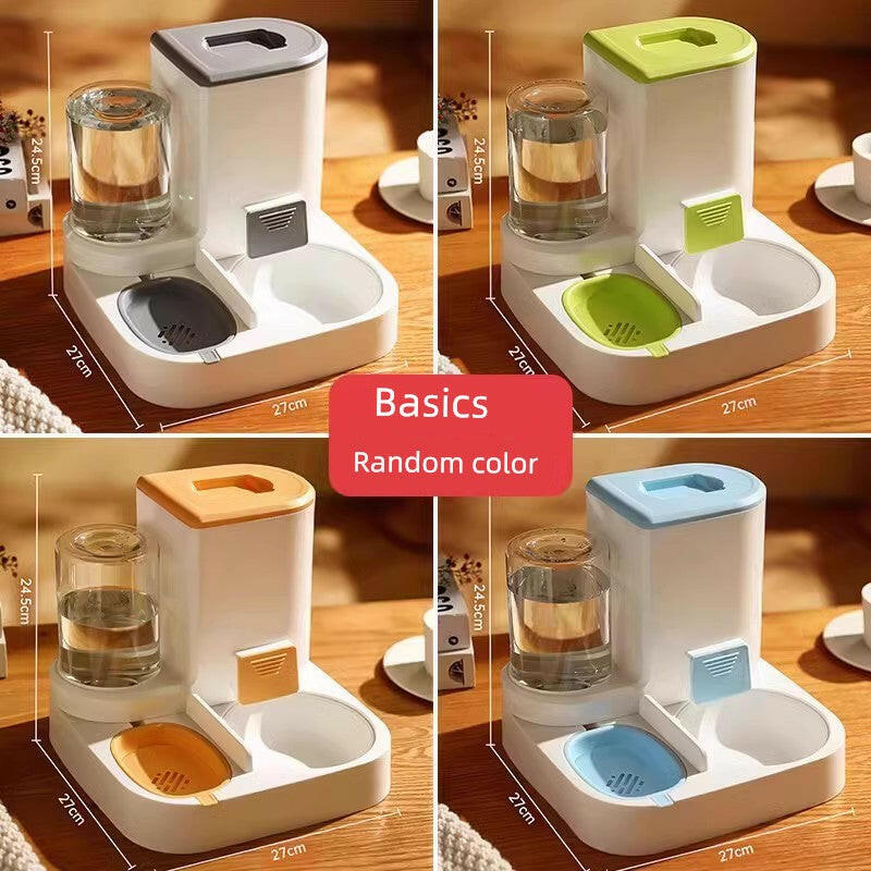 Automatic Non-Plug Pet Feeder for Cats.