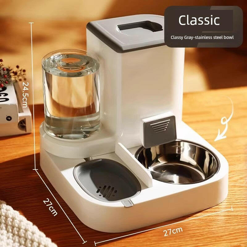 Automatic Non-Plug Pet Feeder for Cats.