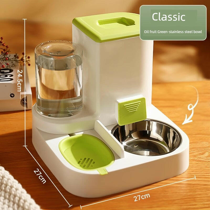 Automatic Non-Plug Pet Feeder for Cats.