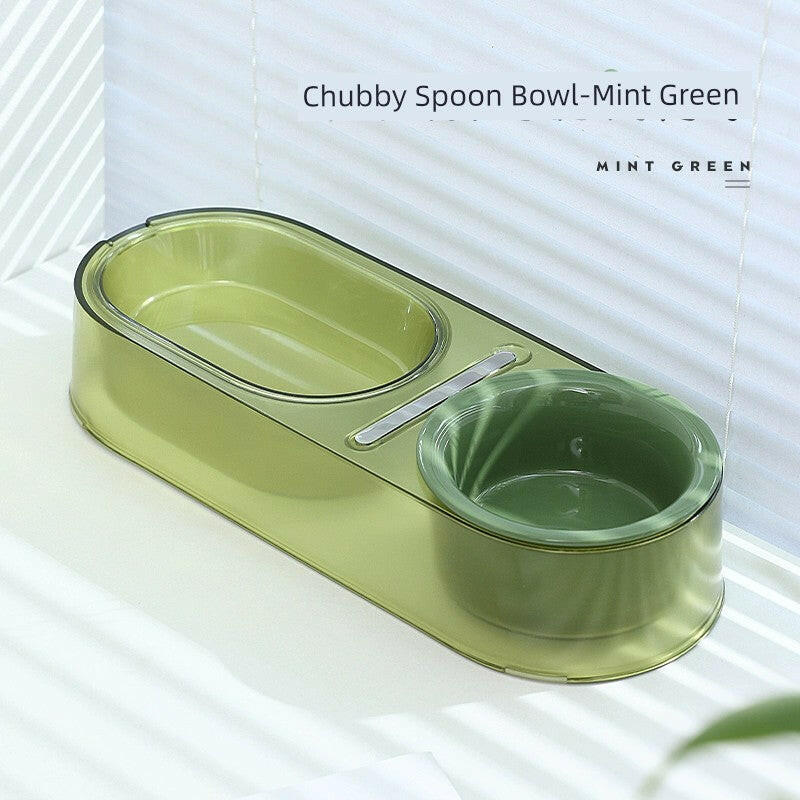 Automatic Non-Plug Pet Feeder for Cats.