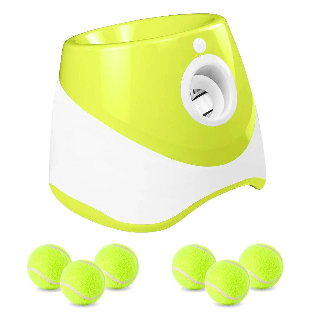 Lanceur de balle de Tennis pour chien, jouets automatiques, Machine interactive amusante, catapulte interactive amusante, lancer rechargeable - SnapyNest 