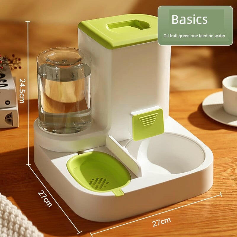 Automatic Non-Plug Pet Feeder for Cats.